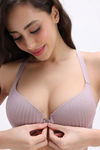 Zivame Padded High Wired Medium Coverage T-Shirt Bra - Cameo Brown — thumbnail 7